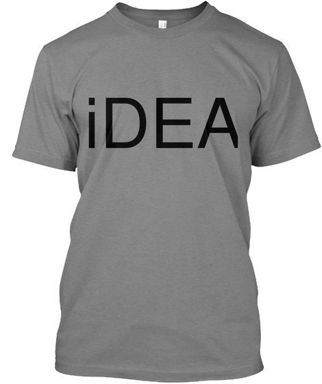 Idea Premium Heather T-Shirt Front
