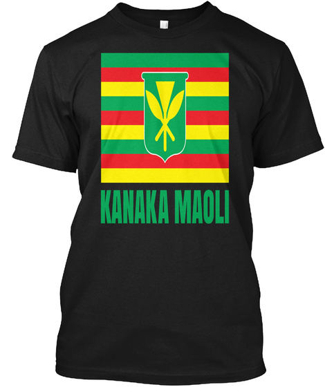 Kanaka Maoli Flag Hawaii Sovereign T Shi