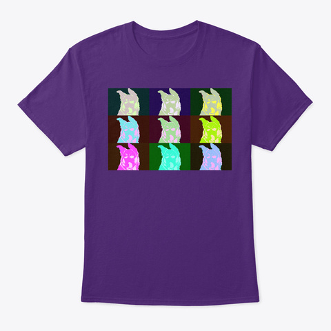 N/A Purple Camiseta Front
