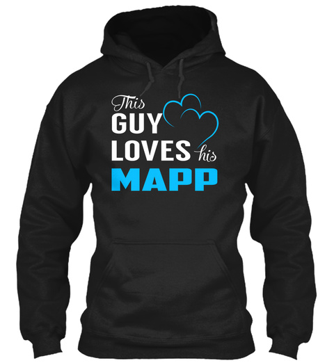 Guy Loves Mapp - Name Shirts