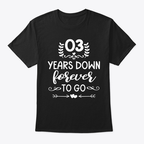 Cool 3rd Anniversary T Shirt Gift