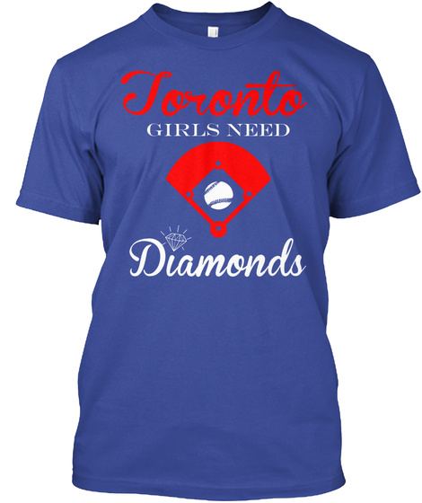Limited Edition  Girls Need Deep Royal T-Shirt Front