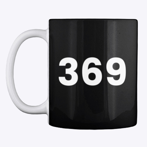 Mug: 369 Black T-Shirt Front