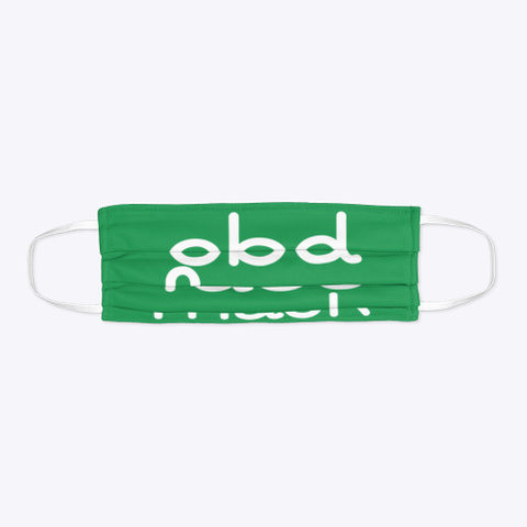 Cbd Face Mask Green T-Shirt Flat