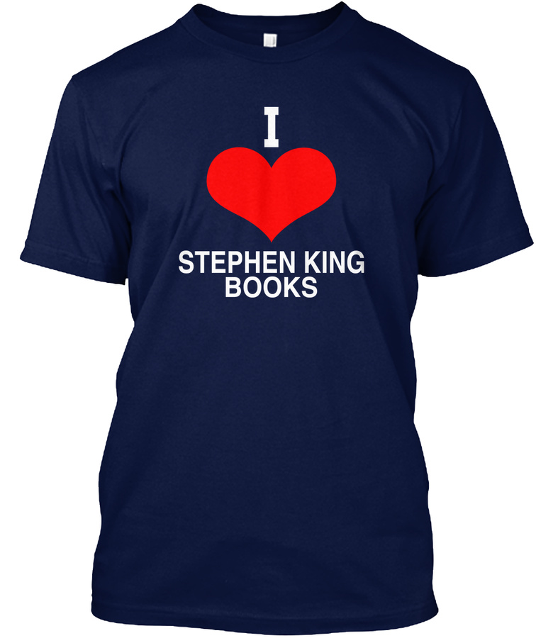 I LOVE STEPHEN KING BOOKS Unisex Tshirt