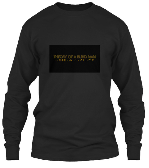 Theory Of A Blind Man Black T-Shirt Front