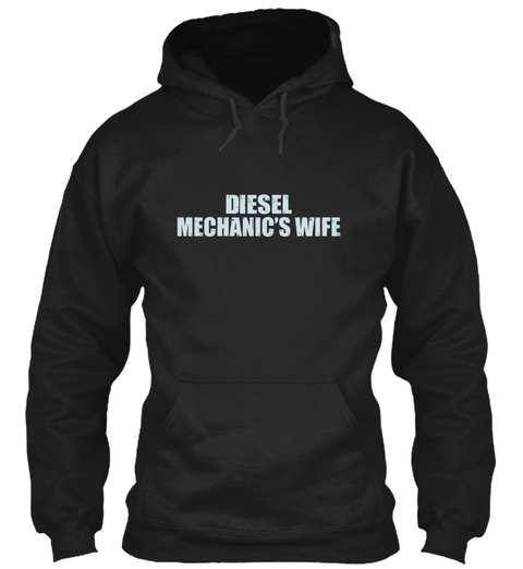 Diesel Mechanic's Wife  Limited Edition Black T-Shirt Front