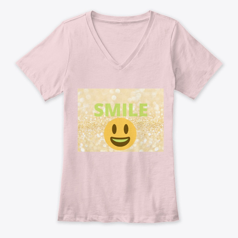 Emoticon Smile Festive Gifts Pink T-Shirt Front