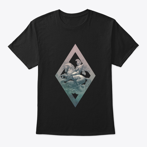 Slay Your Dragons Black áo T-Shirt Front