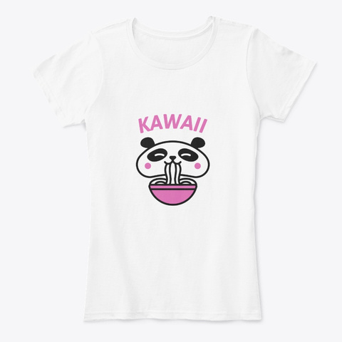 Kawaii Panda Slurping Ramen T-shirt