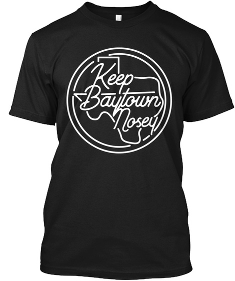 Keep Baytown Nosey T Shirt - Black
