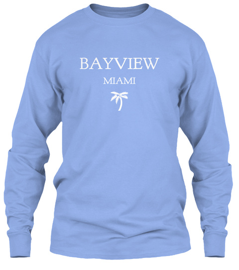 Bayview Miami Light Blue T-Shirt Front