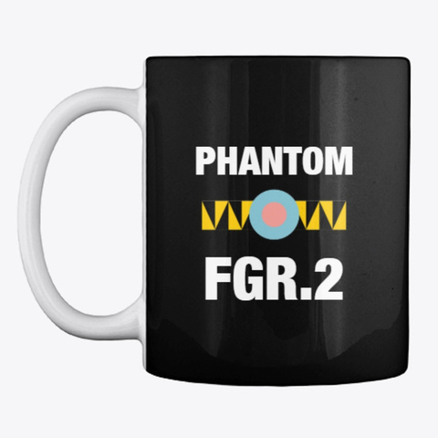 Phantom Fgr.2 Mug Black áo T-Shirt Front