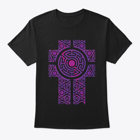 Portal To Labyrinth    Only 15$ ! Black T-Shirt Front