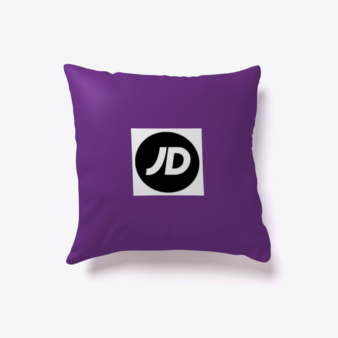 Jiovanni Dominguez Pillow Purple T-Shirt Front