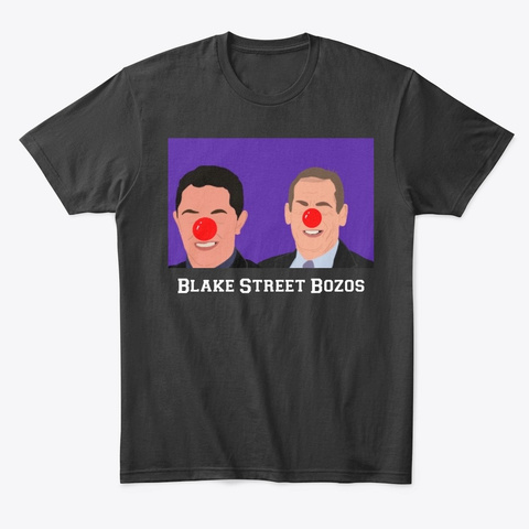 Blake Street Bozos T Shirt Black T-Shirt Front