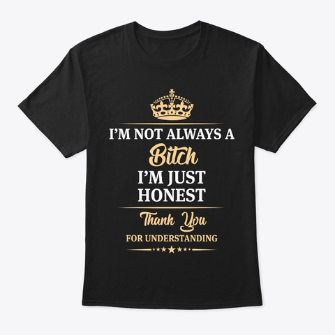 Funny T Shirts For Woman   Bitch Queen Black Camiseta Front