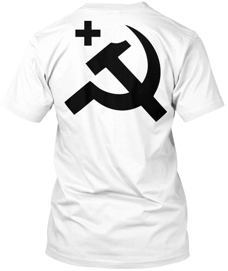 T Shirt Russian Fews White White T-Shirt Back