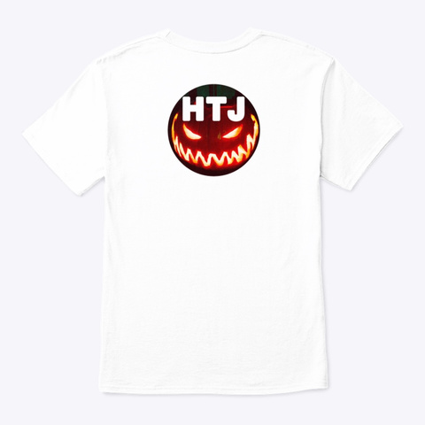 The Best Holiday Is Halloween White T-Shirt Back