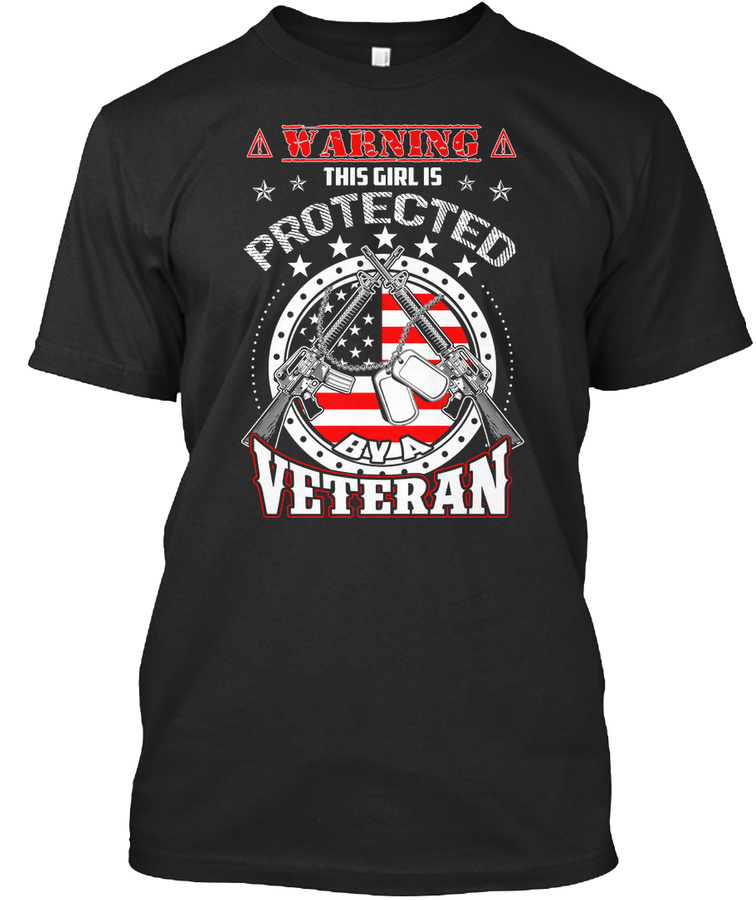 Warning - this girl is protected Unisex Tshirt