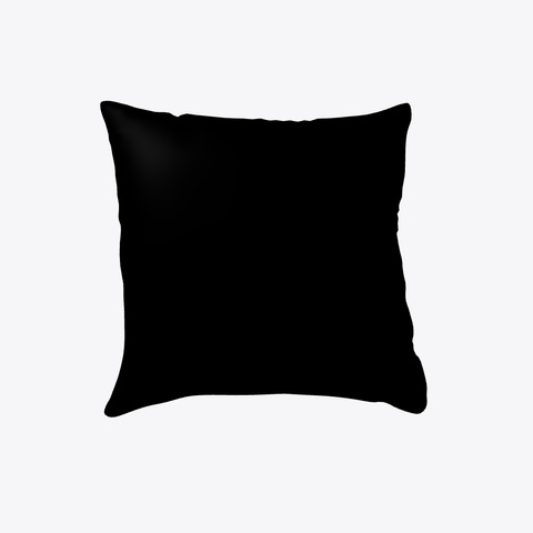 Wellfleet Surf Poster Pillow Black Kaos Back