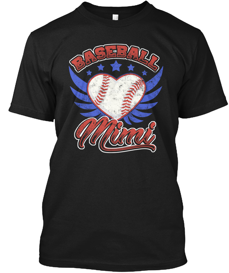 Baseball Heart Mimi Softball Unisex Tshirt