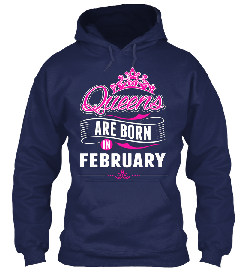 Queens Are Born In February Tshirt