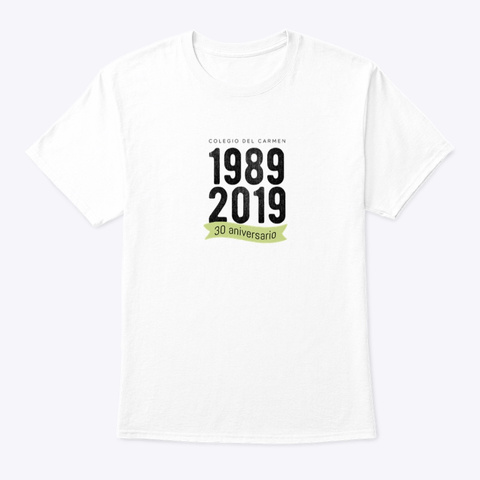Cdc89 White T-Shirt Front
