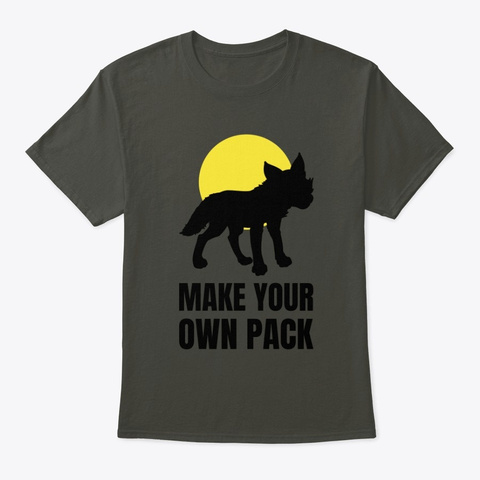 Make Your Own Pack Smoke Gray áo T-Shirt Front