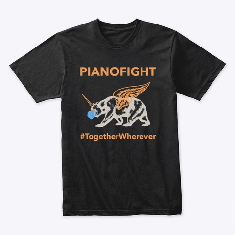 #Together Wherever Tee (Mens) Black T-Shirt Front