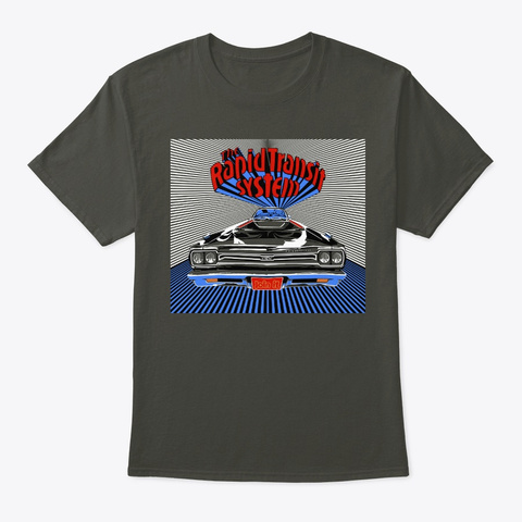 The Rapid Transit System Smoke Gray T-Shirt Front