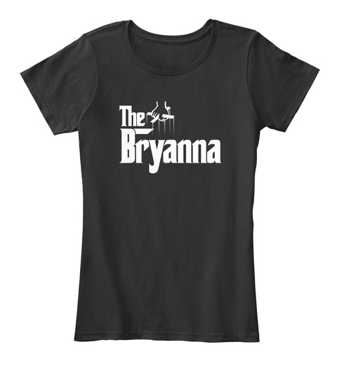 Bryanna The Family Tee Black T-Shirt Front