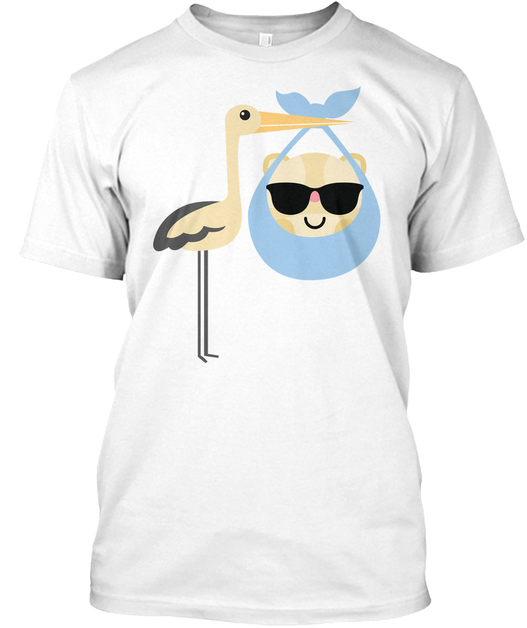 Stork Guinea Pig Emoji Cool Sunglasses Unisex Tshirt