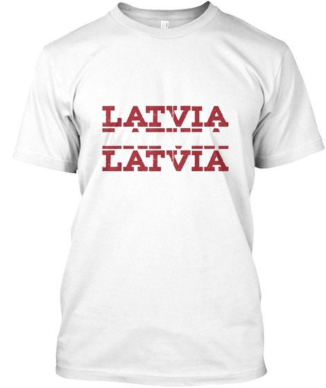 Latvia Latvian Flag Sports Lovers T Shir