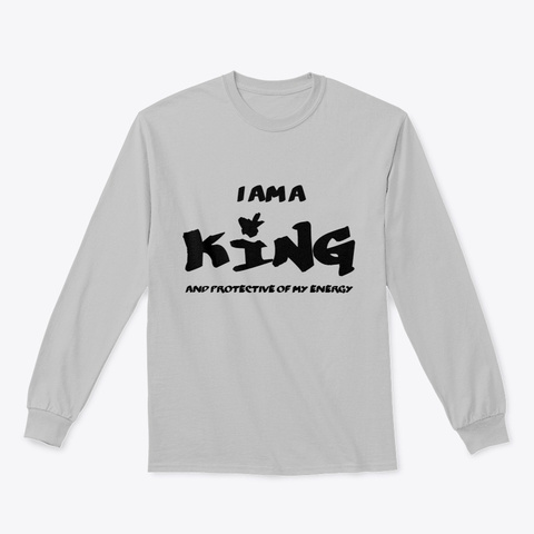 Kings Protect Your Energy Tee Sport Grey T-Shirt Front