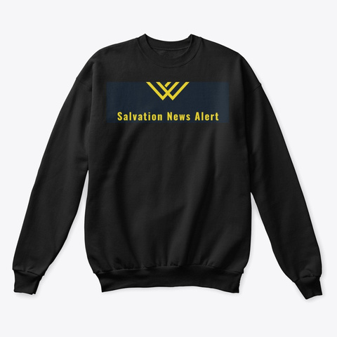 Salvation News Alert Black T-Shirt Front