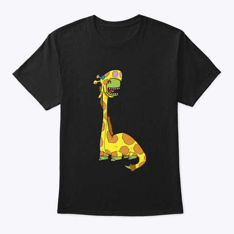 Brontosaurus Cosplay! Black T-Shirt Front