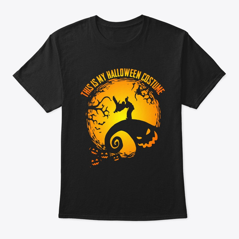 Jiu Jitsu Halloween Gifts This Is My  Black T-Shirt Front