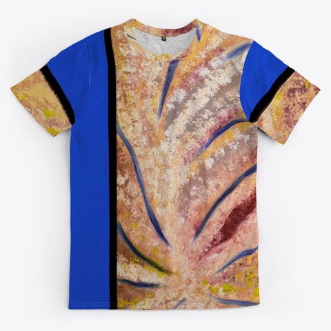 Grind Art "New African" Royal Blue T-Shirt Front