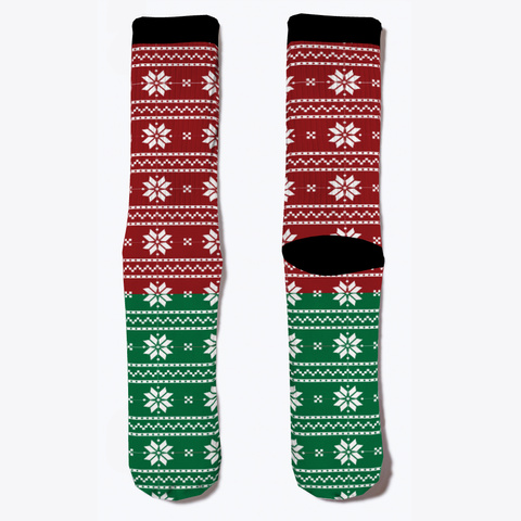Christmas Ornament Socks Pale Blue Maglietta Front