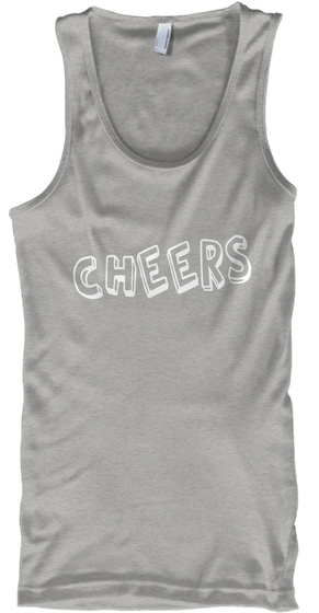 Cheers Athletic Heather T-Shirt Front