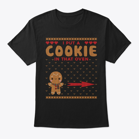 Couple Matching Ugly Christmas Cookie Unisex Tshirt