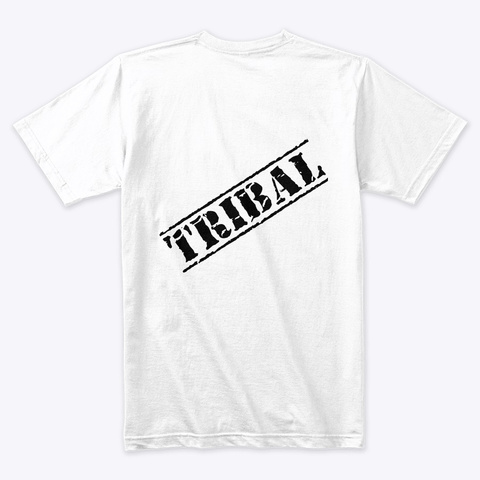 12 Tribes White T-Shirt Back