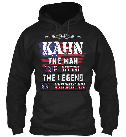 Kahn
 Black T-Shirt Front