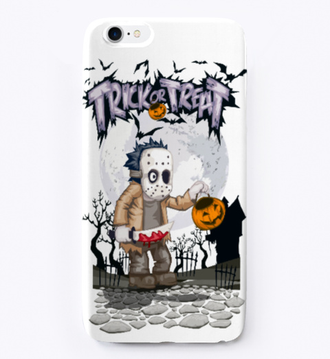 Funny Halloween Phone Case Standard Kaos Front