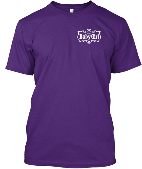 Baby Girl Purple T-Shirt Front