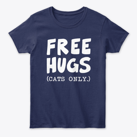 Free Hugs Cats Only Unisex Tshirt