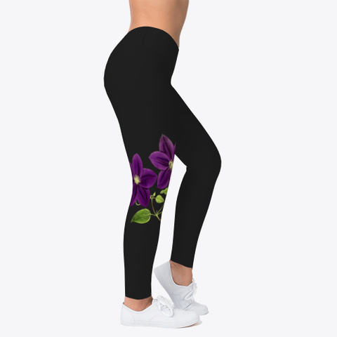 The Violet Collection Workout Wear Black Maglietta Right