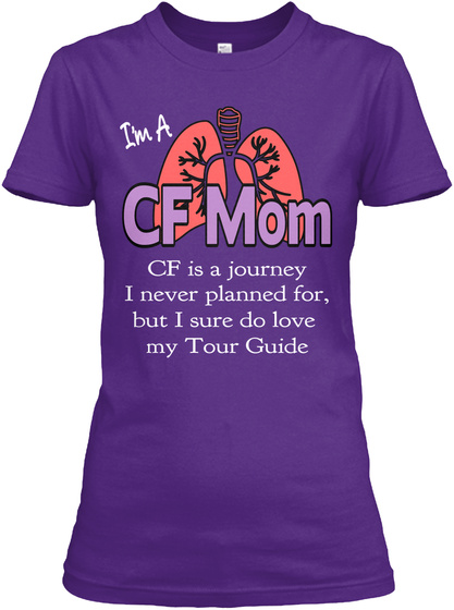 CF is a jorney I never planned for...MOM Unisex Tshirt