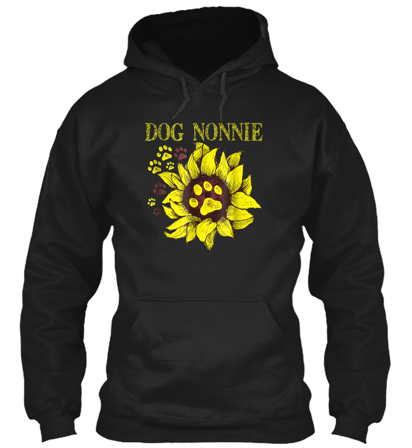 Dog Nonnie Sunflower Tshirt Dog Dad Gift